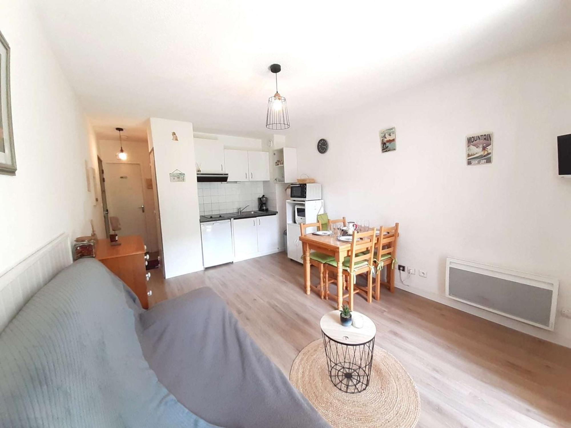 T2 A Vielle-Aure, 4 Pers, Balcon Sud, Parking, Kitchenette Equipee, Proche Commodites - Fr-1-457-325 Exterior photo